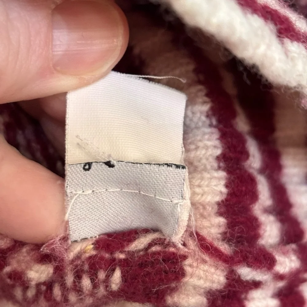 J. Crew Fair Isle 100% Wool Sweater – Women’s Sz Small